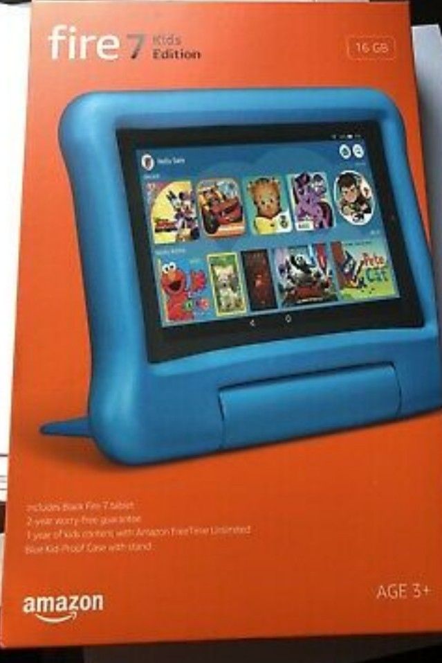 Kindle Fire 7 Kids Addition 9th Gen 70$