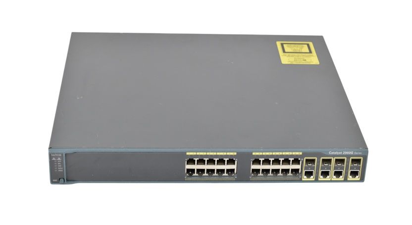 CISCO WS-C2960+24TC-L 24 10/100 PLUS 2 (SFP OR 1000BASE-T) LAN BASE