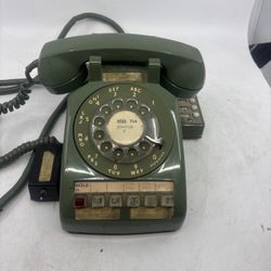 Bell System Western Electric Multi Line Black Rotary Phone 565HK 75A Signal