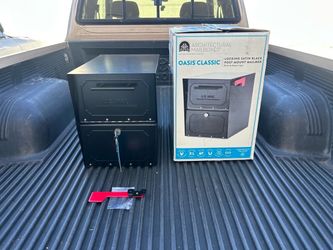 Architectural Mailboxes Oasis Classic, Steel, Locking, Post Mount Parcel Mailbox w/High Security Reinforced Lock