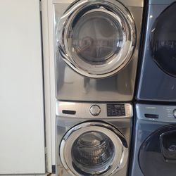 Front Load Washer And Electric Dryer Set Used In Good Condition With 90days Warranty From  $775 Up To $875