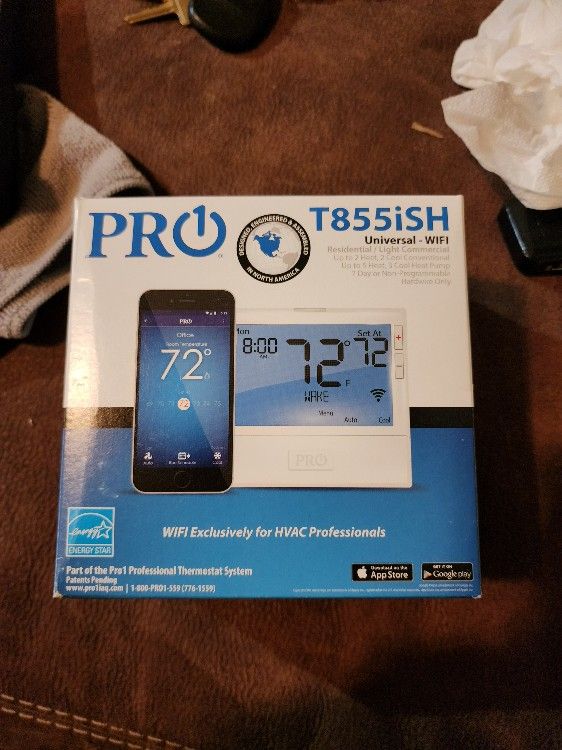 WiFi Thermostat Pro 1 T855iSH