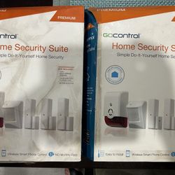Go Control Premium Home Security Suite  Door & Window Sensors & Motion Detector & Flashing Lights W/ Sirens