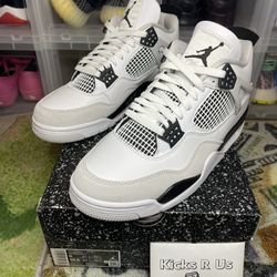 Jordan 4 Military Black Men Size 9
