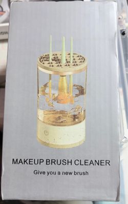 Makeup brush cleaner