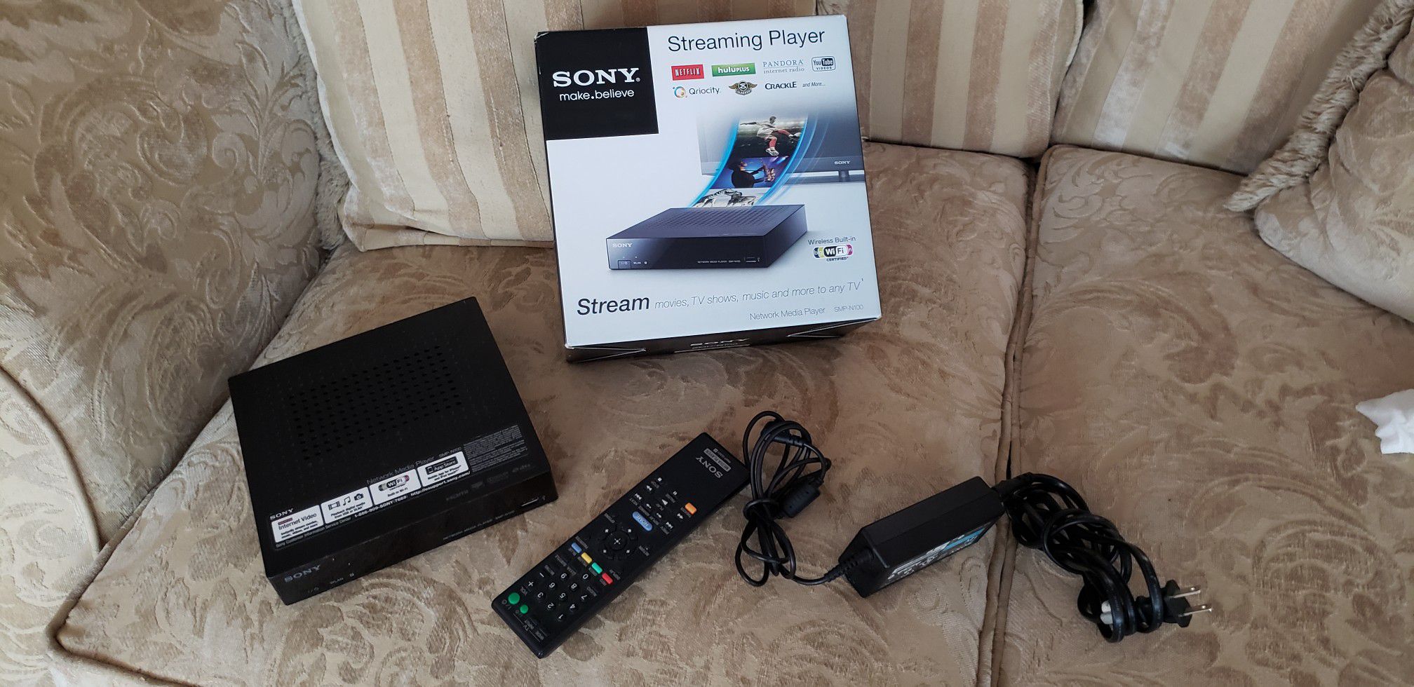 Sony streaming player