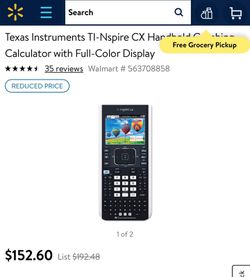 Ti-nspire cx calculator only $100