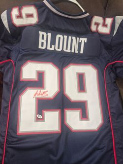 LeGarrette Blount #29 Signed Patriots Jersey