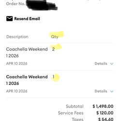 Coachella Weekend 1 Tickets + Preferred Camp