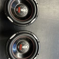 Boss Audio  Pair  Of 12”  Phantom  P126DVC Subwoofers