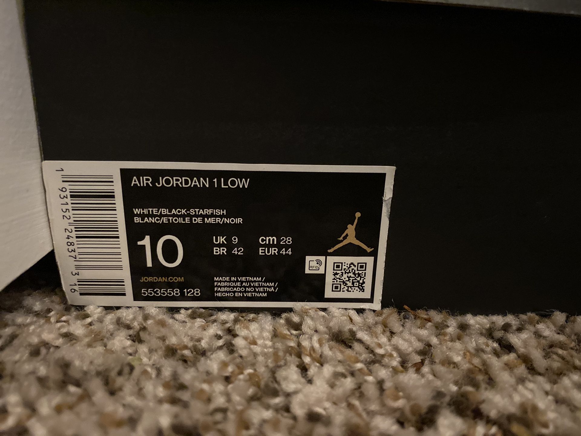 JORDAN 1 LOW SHATTERED BACKBOARD