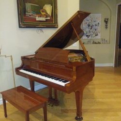 Grand Piano- 5'10 Mahogony 