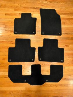 Volvo XC90 Charcoal/Black Floor Mats