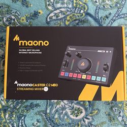 Maono Caster C2 Neo Streaming Mixer
