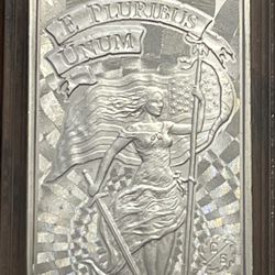 1 Oz Silver Lady Liberty UNITY  .999 Fine Silver Bar
