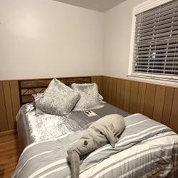 Bed Frame + Mattress (2)