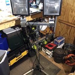 1000 Watt Work Light W/extra Bulbs