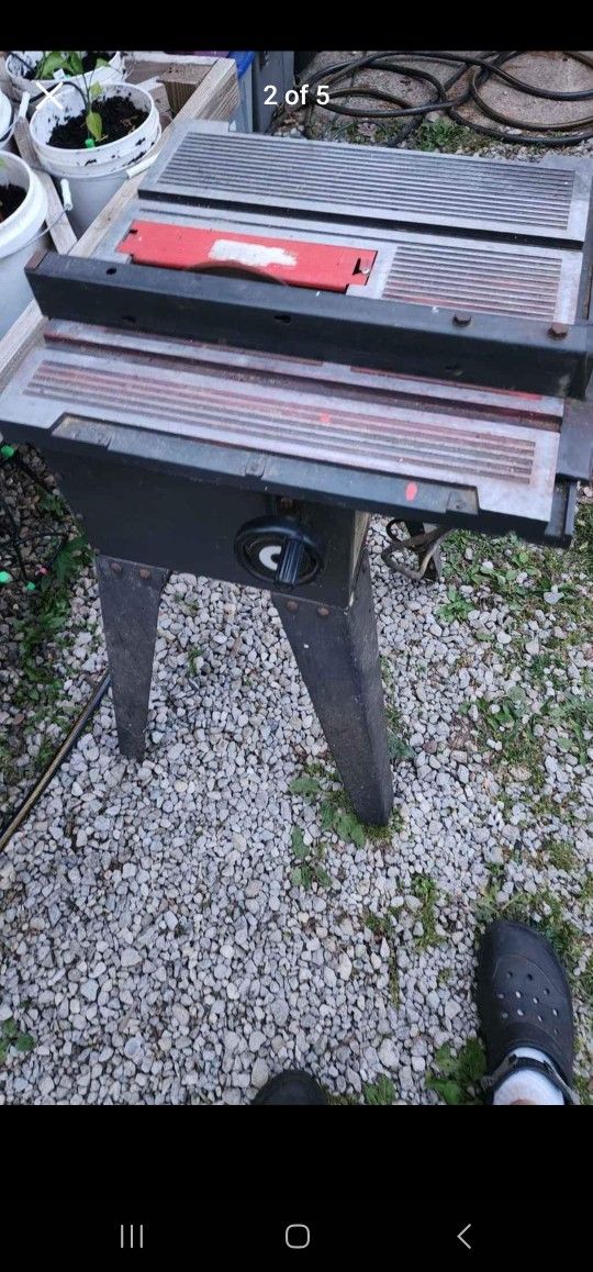 Craftsman 9” Table Saw