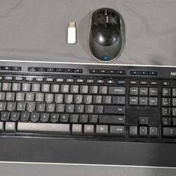 Microsoft Wireless Keyboard and Mouse