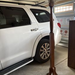 Solid Heavy Wood Coat Rack