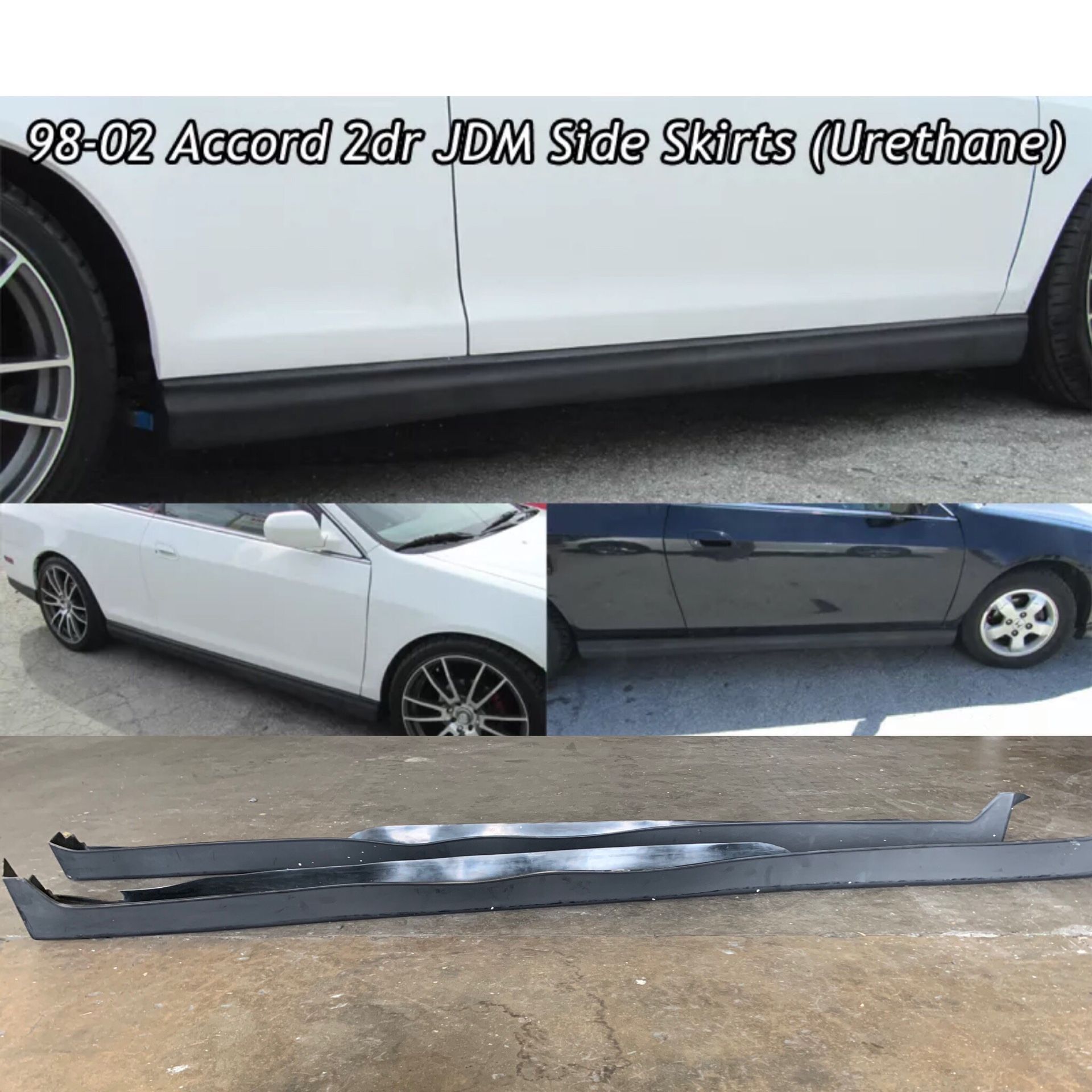 98-02 Honda Accord Coupe side skirts
