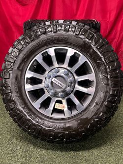 Ford F-250 Lariat Super Duty 8 Lug 18 Inch OEM Wheels