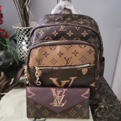 Pretty backpack Wallet