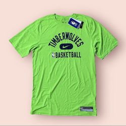 Minnesota Timberwolves Nike NBA Authentics Team Issue Men’s Aurora Green new