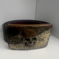 Skull Belt Buckle