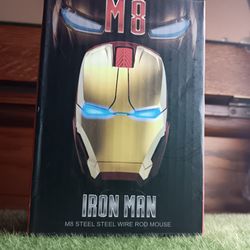 Iron Man M8  Steel Wire Rod Wireless Mouse (2)