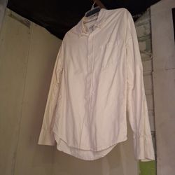 Men's Long Sleeve Button Up Shirt Size Small