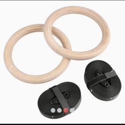 Femor Gym Rings Wood