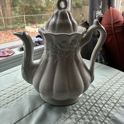 Ironstone Vintage Coffee Pot