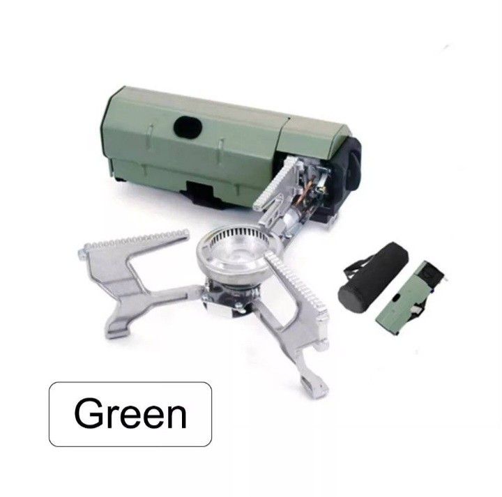  Portable Butane Folding Cassette Stove for Outdoors