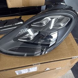 2024 Porsche Panamera headlights turn signals and left tail light