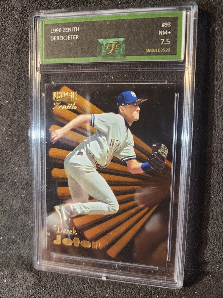 1996 ZENITH #93 DEREK JETER HOF EJE 7.5 NM

