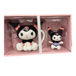 Kuromi Mug And Figure Set 