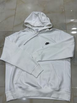 Nike white hoodie Size XL #athleisure #sweatshirt