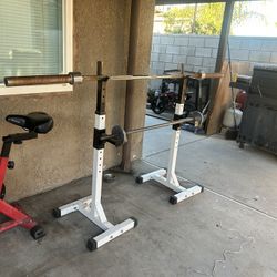 bar and bench press holders