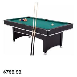 Triumph 7" Pool Table With Tennis Table Top