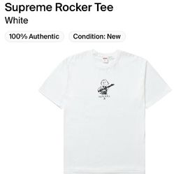Supreme Rocker Tee
White Size Large