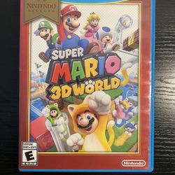 Super Mario World 3D World For Nintendo Wii U