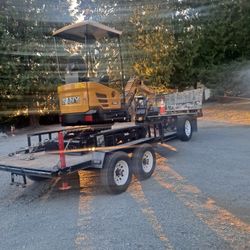 Trailer To Tow Mini Excavator (contact info removed) 