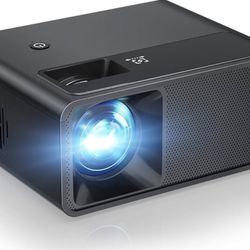 Mini Projector, Upgraded Full HD 1080P Support Video Projector, Portable Small Movie Projector, Compatible With IOS/Android/Windows/TV Stick/Bo