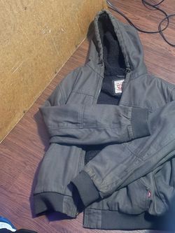 Levi Strauss Sherpa-Lined Hooded Work Jacket