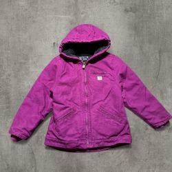 Youth XXS (4-5) Kids Carhartt Plum Purple Jacket 