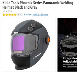 Klein tools welding helmet
