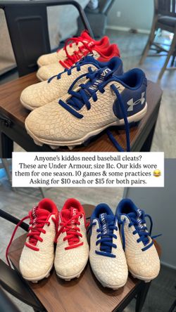 Kids Under Armour Cleats