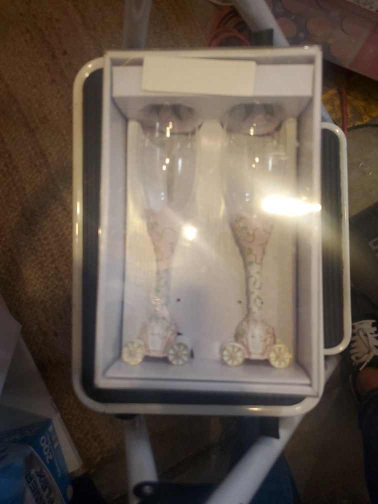 Quincenera Champagne Glasses