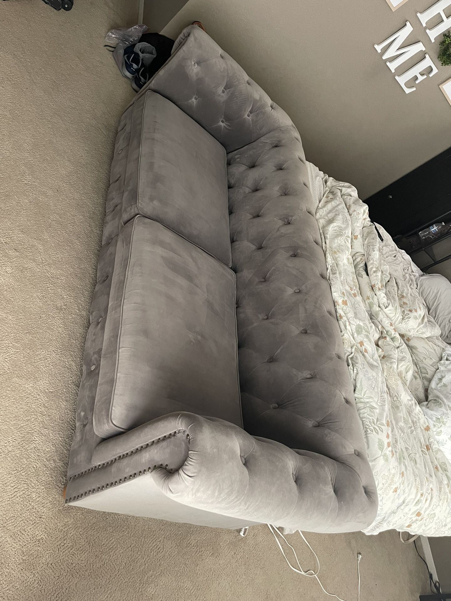 Gray Luxury Couch